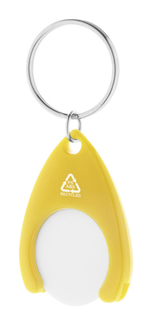 Neppy RABS key fob with trolley token - Reklamnepredmety