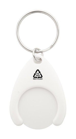 Neppy RABS key fob with trolley token - Reklamnepredmety