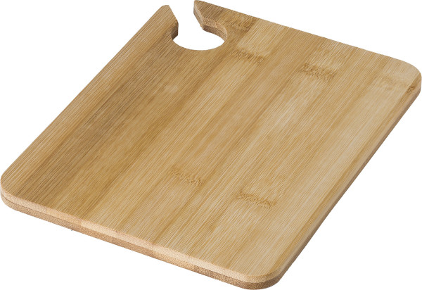 Small serving tray with wine glass holder