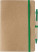 Notebook A5, unlined, 60 sheets and pen - zapisnik-a5-nelinkovany-60listu-zelena-gumicka-b4006101pk2 - variant