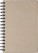 Lined ring notebook - linkovany-krouzkovy-zapisnik-hnedy-b4006202pk2 - variant