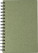 Lined ring notebook - linkovany-krouzkovy-zapisnik-zeleny-b4006201pk2-a - variant