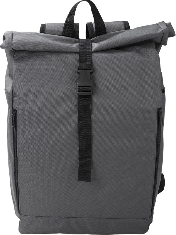 Rolling backpack made of RPET polyester