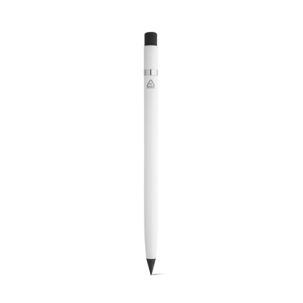 LIMITLESS. Inkless pen with a body made of 100% recycled aluminum
