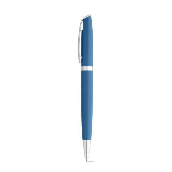 RE-LANDO-SET. Set of roller and ballpoint pen with a body made of 100% recycled aluminum