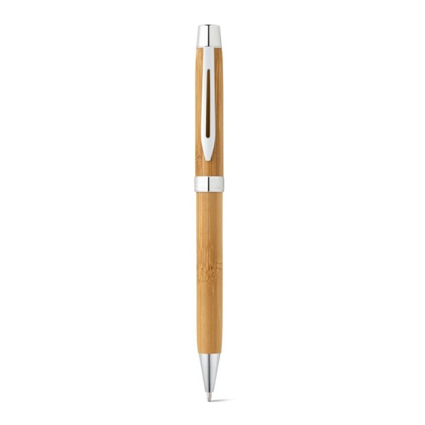 BAHIA. Bamboo ballpoint pen with rotating mechanism