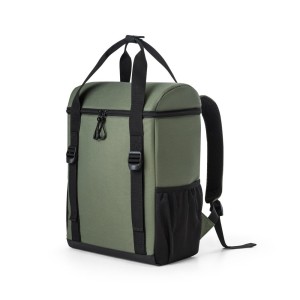 ROMA L. 600D rPET and ripstop padded thermal backpack - Reklamnepredmety