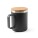 LAUDA. Mug made of 90% recycled stainless steel with a bamboo lid - 94276_103 - variant St 94276-103