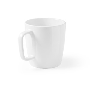 DHONI WHITE. Ceramic mug 450 ml - Reklamnepredmety