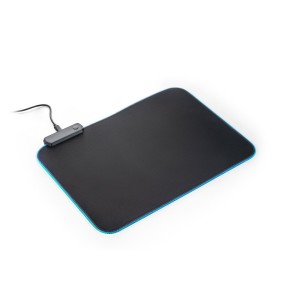 THORNE MOUSEPAD RGB. Mouse pad with rubber base - Reklamnepredmety