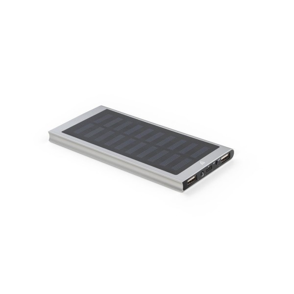 CLERK. Portable battery made of 100% recycled aluminum 8'000 mAh