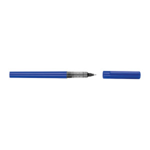 Plastic ballpoint pen with blue ink - Reklamnepredmety