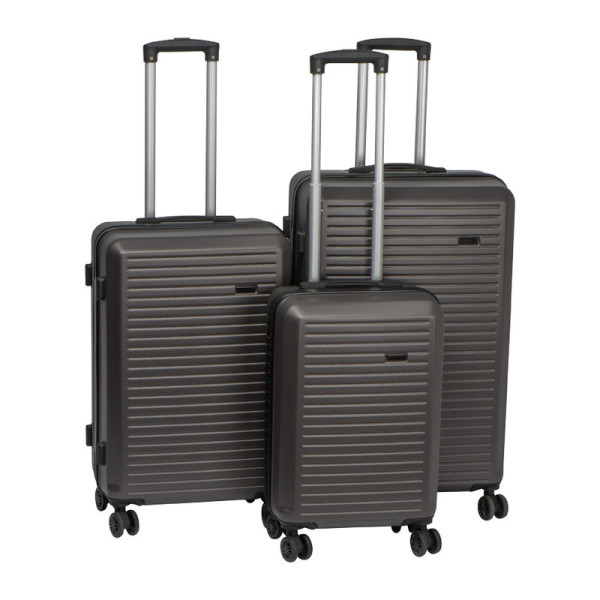 Set of 3 rolling suitcases