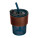 Colorful drinking glass with glass straw - 8384444_0 - variant M 8384444