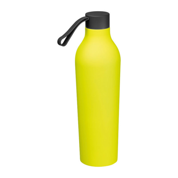 Rubberized drinking bottle, 750 ml