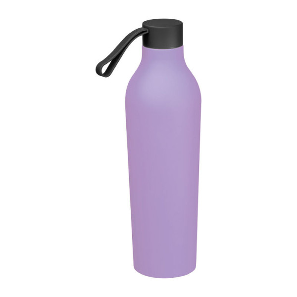 Rubberized drinking bottle, 750 ml