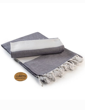 Hamamzz® Marmaris DeLuxe Towel, 100 x 180 cm - Reklamnepredmety
