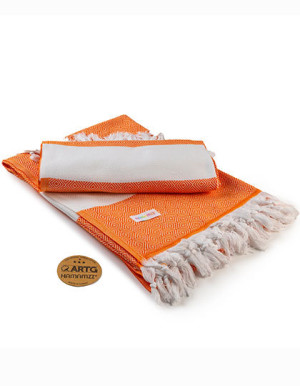 Hamamzz® Marmaris DeLuxe Towel, 100 x 180 cm - Reklamnepredmety