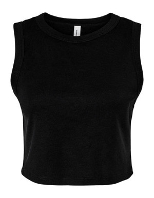 Women´s Micro Rib Muscle Crop Tank - Reklamnepredmety