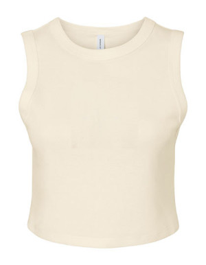 Women´s Micro Rib Muscle Crop Tank - Reklamnepredmety