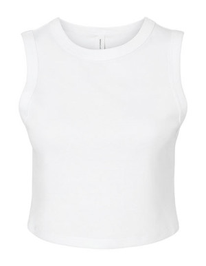Women´s Micro Rib Muscle Crop Tank - Reklamnepredmety