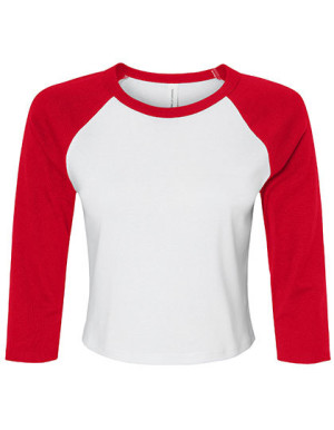 Women´s Micro Rib 3/4 Raglan Baby Tee - Reklamnepredmety
