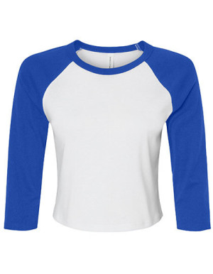 Women´s Micro Rib 3/4 Raglan Baby Tee - Reklamnepredmety