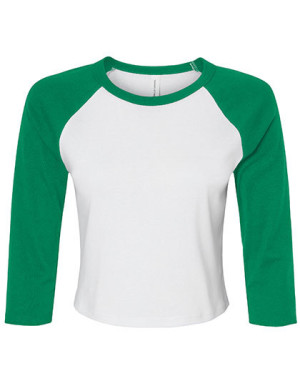 Women´s Micro Rib 3/4 Raglan Baby Tee - Reklamnepredmety