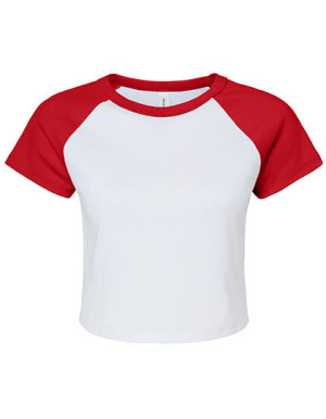Women´s Micro Rib Raglan Baby Tee - Reklamnepredmety