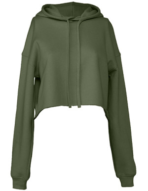 Women´s Cropped Fleece Hoodie - Reklamnepredmety