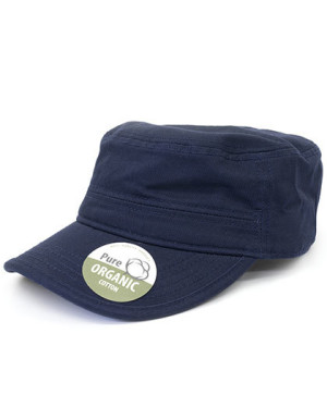 Organic Cotton Army Cap Washed - Reklamnepredmety