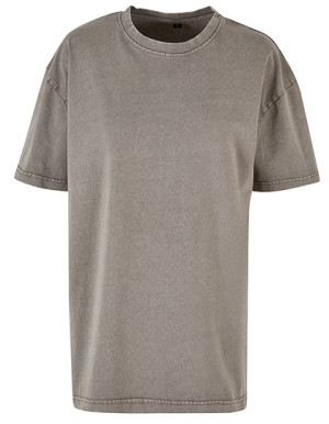 Ladies Oversized Acid Wash Tee - Reklamnepredmety