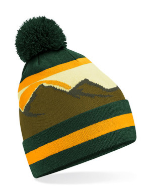 Mountain Peaks Pom Pom Beanie - Reklamnepredmety