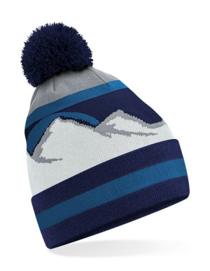Mountain Peaks Pom Pom Beanie - Reklamnepredmety