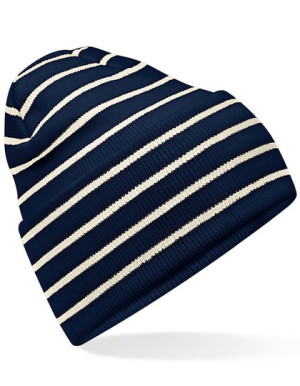 Original Deep Cuffed Striped Beanie - Reklamnepredmety