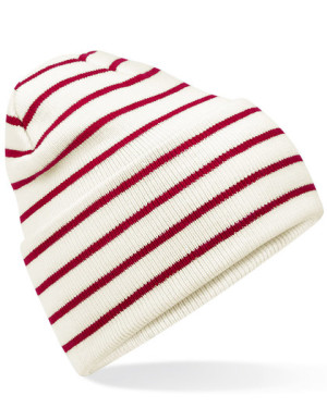 Original Deep Cuffed Striped Beanie - Reklamnepredmety