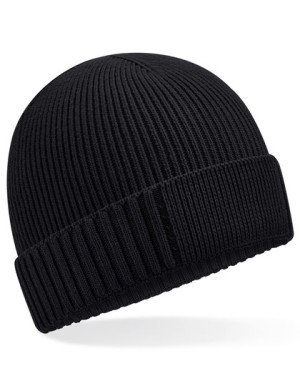 Organic Cotton Engineered Patch Beanie - Reklamnepredmety