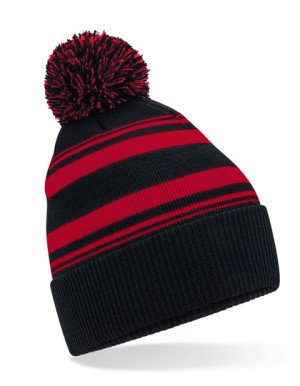 Striped Fan Beanie - Reklamnepredmety