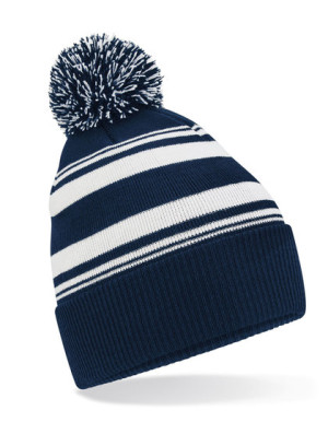 Striped Fan Beanie - Reklamnepredmety
