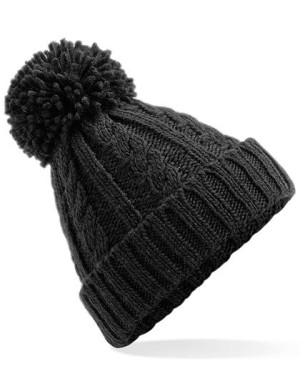 Cable Knit Melange Beanie - Reklamnepredmety