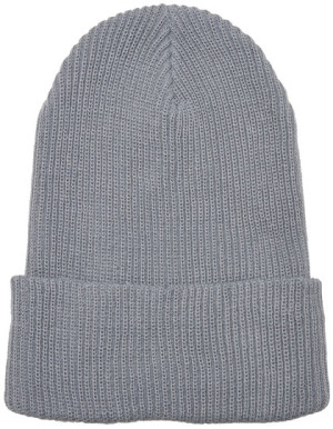 Recycled Yarn Ribbed Knit Beanie - Reklamnepredmety