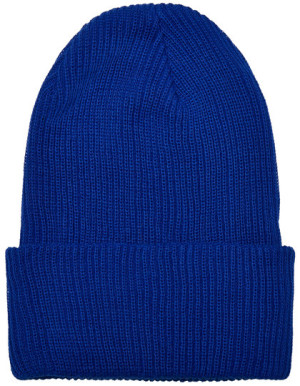 Recycled Yarn Ribbed Knit Beanie - Reklamnepredmety