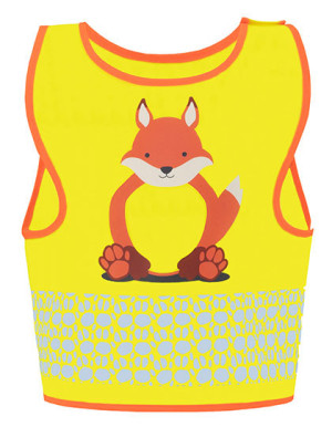Children's Safety Vest Funtastic Wildlife CO² Neutral - Reklamnepredmety