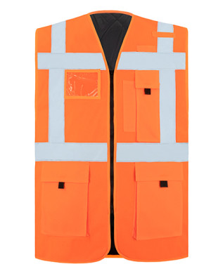 Padded Comfort Executive Safety Vest Wismar CO² Neutral - Reklamnepredmety