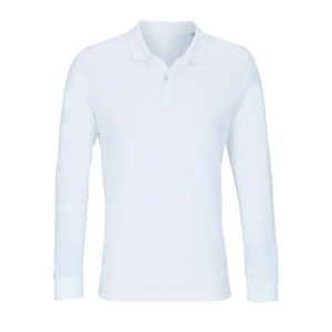 Unisex Long Sleeve Polo Shirt Planet - Reklamnepredmety