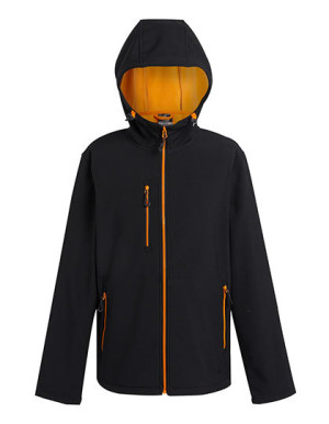 Navigate 2-Layer Hooded Softshell Jacket - Reklamnepredmety