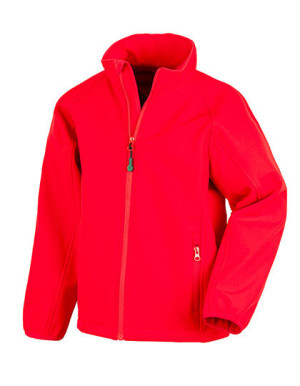 Recycled 2-Layer Printable Youth Softshell Jacket - Reklamnepredmety