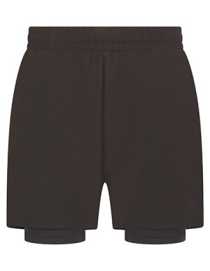 Men's Double Layer Sports Short - Reklamnepredmety