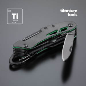 OPTIMA TITANIUM POCKET KNIFE - Reklamnepredmety