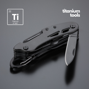 OPTIMA TITANIUM POCKET KNIFE - Reklamnepredmety